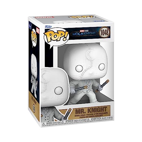Funko POP! Marvel: Moon Mister Knight - Mr. Mister Knight - Collectable Vinyl Figure - Gift Idea - Official Merchandise - Toys for Kids & Adults - TV Fans - Model Figure for Collectors and Display