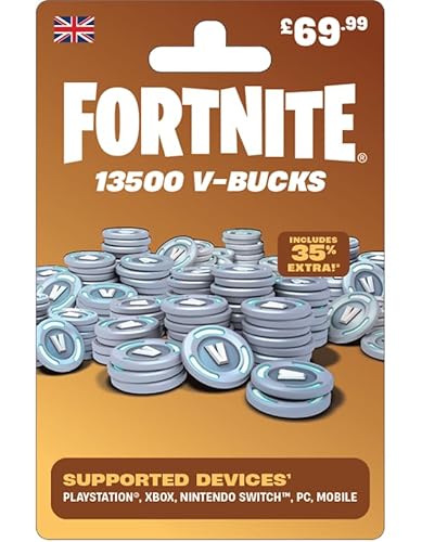 Fortnite V-Bucks - UK Only - Delivered by post - 69 - Fortnite V-Bucks