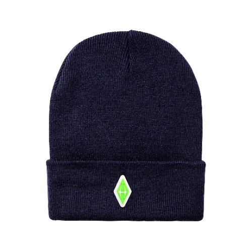 The Sims Plumbob Patch Beanie
