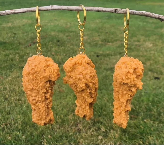 KFC Chicken Wing Keyring