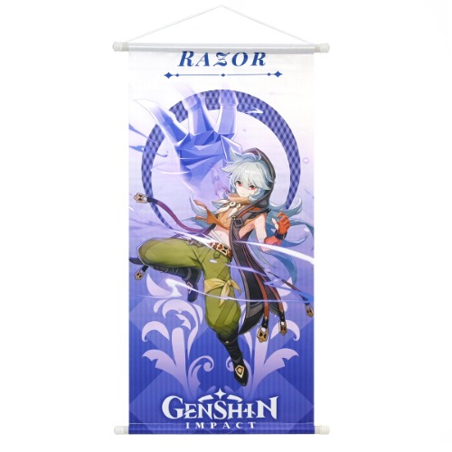 Genshin Impact Razor hanging poster