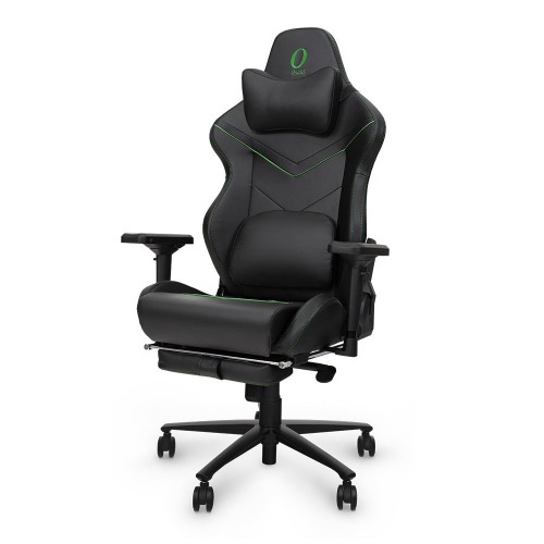 Osaki Katana Gaming Chair - Green / 1 Year (Parts) - Free