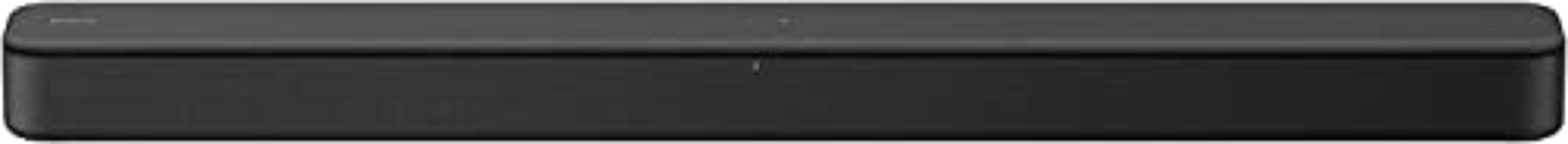 Sony S100F 2.0ch Soundbar with Bass Reflex Speaker, Integrated Tweeter and Bluetooth, (HTS100F), easy setup, compact, home office use with clear sound black