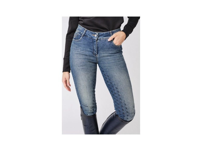 Jodhpurs Maggie PS of Sweden, blue denim | HORSEandME.eu