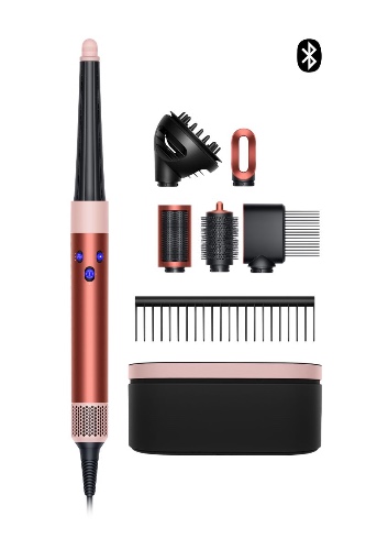 Nuovo Multi-styler Dyson Airwrap id™ connesso per capelli ricci e molto ricci (Edizione limitata strawberry bronze)
