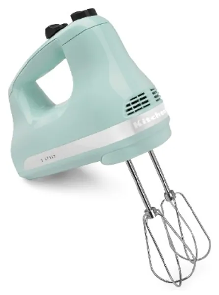 KitchenAid KHM512IC 5-Speed Ultra Power Hand Mixer, Ice Blue, 1