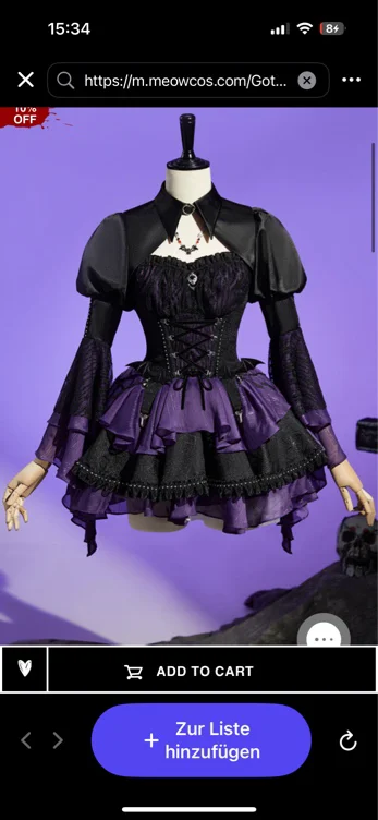 【meow】misa束腰改 Monster High elisabat