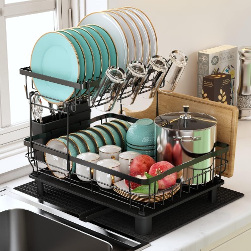 2-Tier Dish Drying Rack