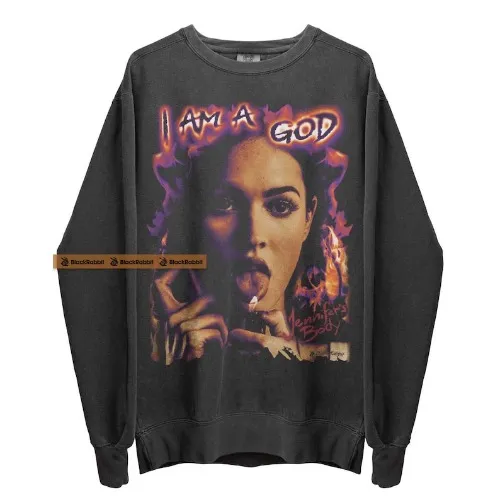 Jennifer's Body I Am A God Megan Fox Horror Movie Retro Vintage Bootleg Unisex Classic T-Shirt