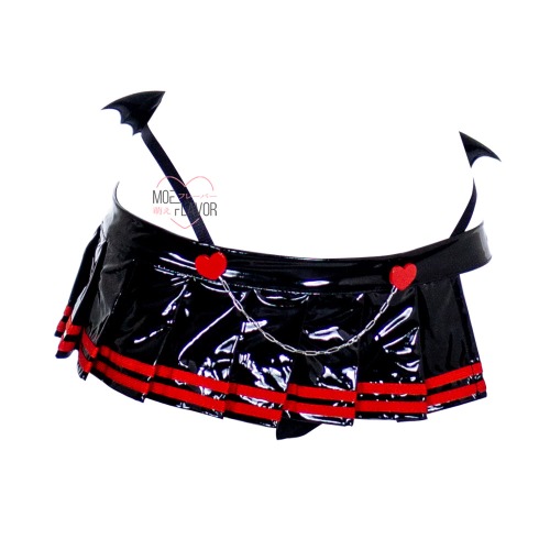 Latex Succubus Nurse - Black / Bottom / M/L