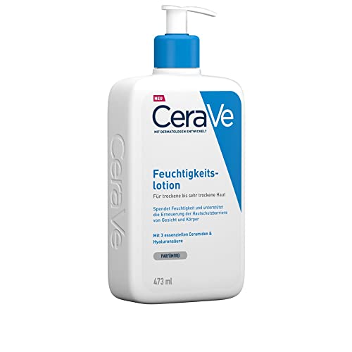 CeraVe – Feuchtigkeitslotion für trockene bis sehr trockene Haut (473 ml) - 473 ml (1er Pack)