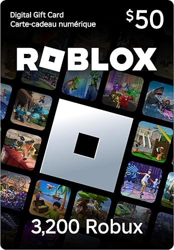 Roblox Digital Gift Code [Redeem Worldwide - Includes Exclusive Virtual Item] 3,200 Robux - PC [Online Game Code] - 50
