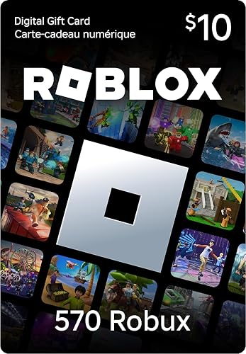 Roblox Digital Gift Code [Redeem Worldwide - Includes Exclusive Virtual Item] 570 Robux - PC [Online Game Code] - 10