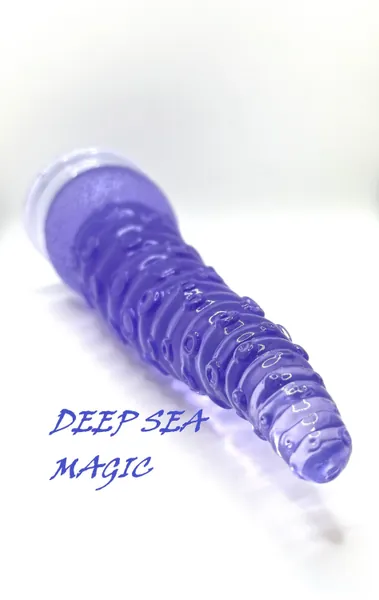 Octopus Tentacle Dildo, 8" Monster Dildo, Fantasy Dildo with Suction Cup, Transparent Tentacle Adult Sex Toy
