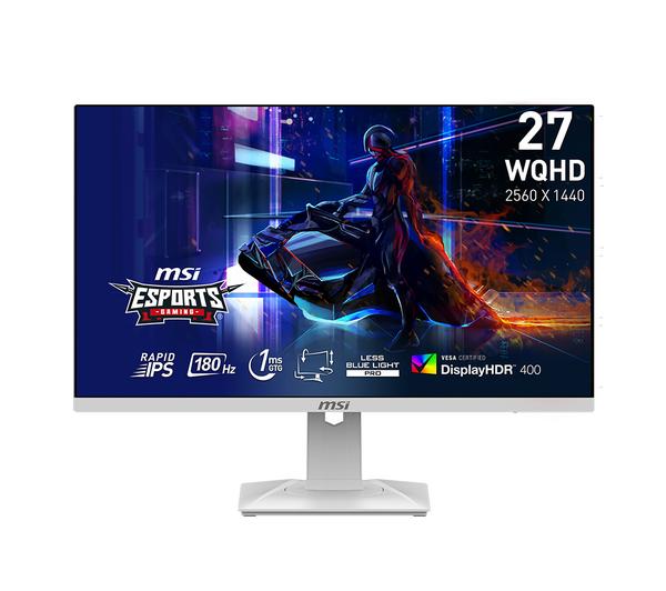 MSI MAG 274QRFW Quad HD 27" IPS LCD Gaming Monitor - White