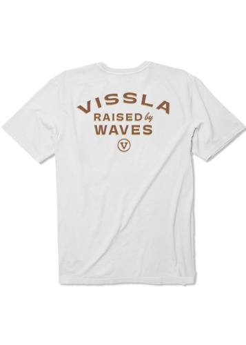 Raised By Ss Pkt Tee | White / L