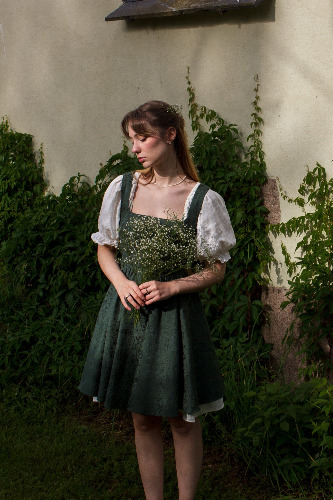 The Minerva Sleeveless | Forest Green / 36