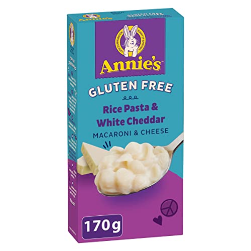 ANNIE'S - Macaroni and Cheese - Gluten Free Rice Pasta & White Cheddar - Gluten Free Rice Pasta & White Cheddar Macaroni & Cheese, 170 Gram