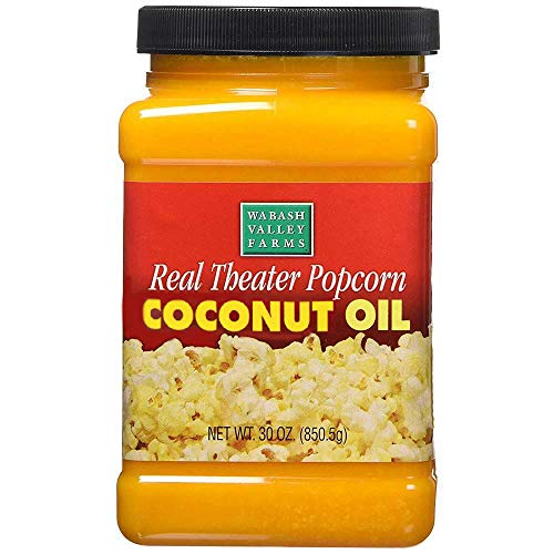 Wabash Valley Farms - Real Theater Coconut Popping Oil - 30 oz (Packaging May Vary) - Popping Oil