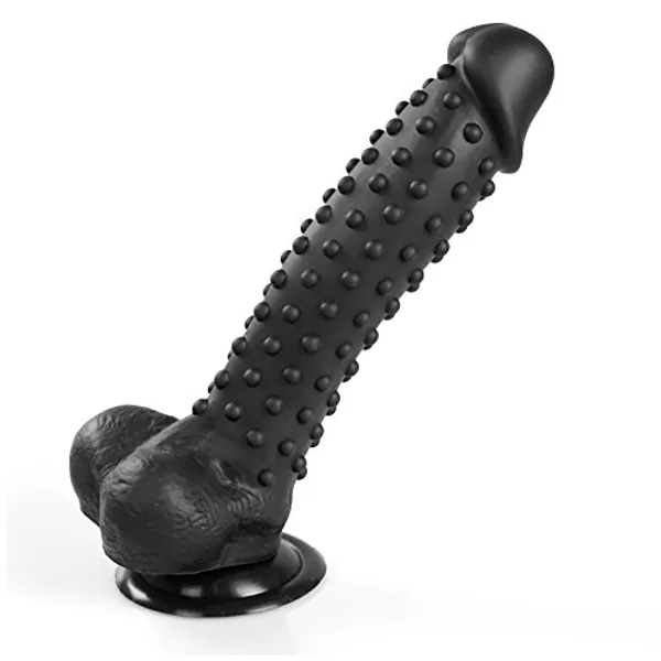 „CROCODILE“ 23,0 cm großes Silikon Dildo Sexspielzeug für Frauen Ø 5,5 cm mit STARKEM SAUGNAPF