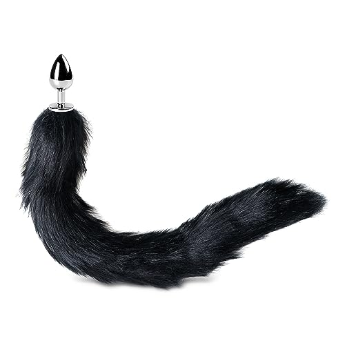 BeHorny Tail Butt Plug Furry Fox, Cat Tail Anal Plug