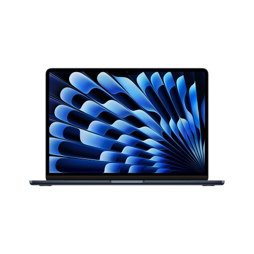 MacBook Air de 13 pulgadas: Chip M3 de Apple con CPU de 8 núcleos y GPU de 8 núcleos, 256 GB SSD - Azul medianoche | Default Title