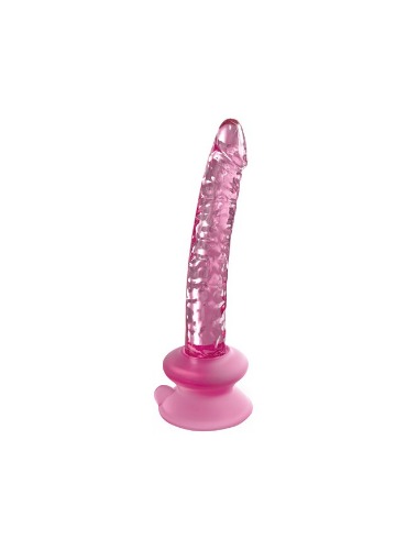 Icicles No. 86 Glass Suction Cup Dildo