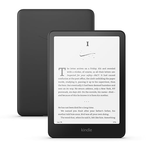 All-new Amazon Kindle Paperwhite (16 GB) – Our fastest Kindle ever, with new 7" glare-free display and weeks of battery life – Black - Black - Without Kindle Unlimited - Ad-supported