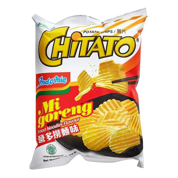 Chitato Rasa Indomie Goreng - 1.94oz (55g) (Pack of 8)