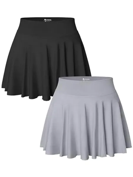 OQQ Women 2 Piece Skirts