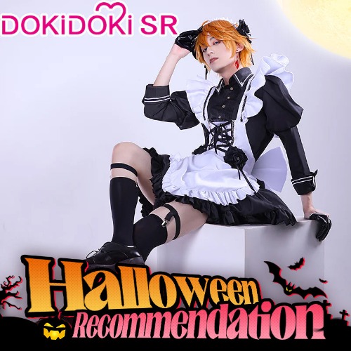 【S Ready For Ship】【Last Batch】DokiDoki-SR Game Genshin Impact Cosplay Tartaglia / Childe Maid Costume | S-Ready For Ship