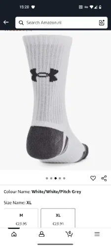 Under Armour crew socks