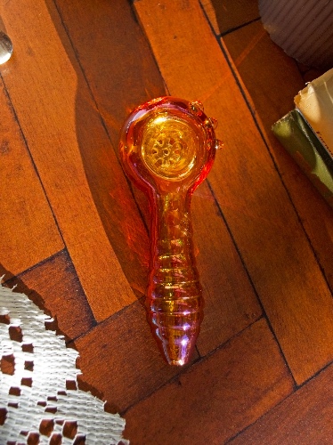 Built In Filter Pipe- Amber 