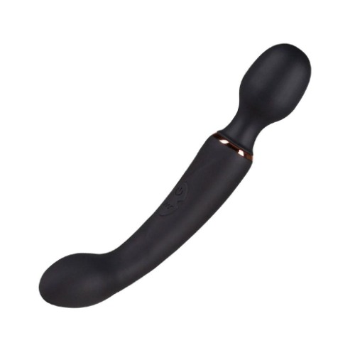 Lush Gia Dual Wand Massager & G-Spot Vibrator, Black