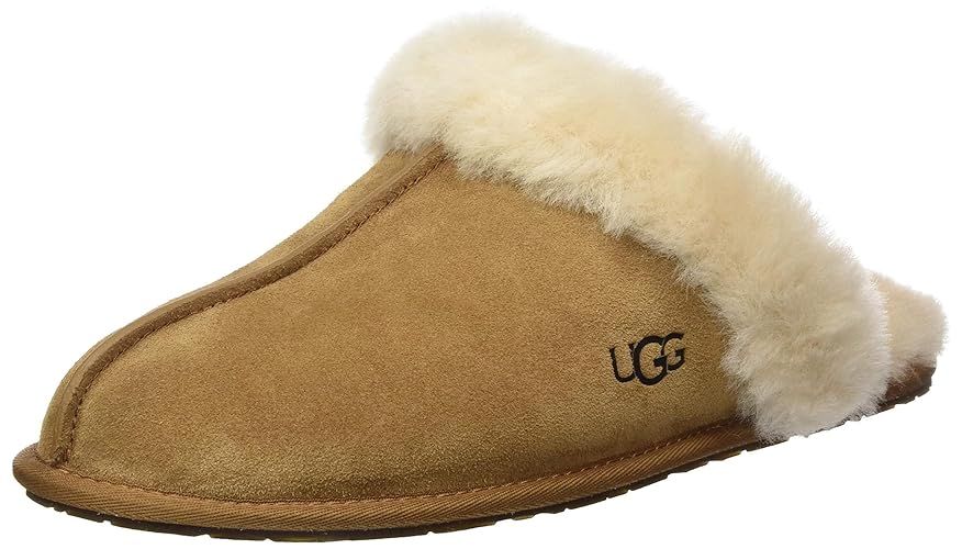 UGG Women's Scuffette Ii Slipper - 4 UK - Chestnut