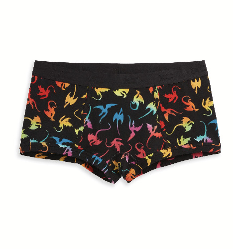 Boy Shorts - Rainbow Dragon | MD / Rainbow Dragon
