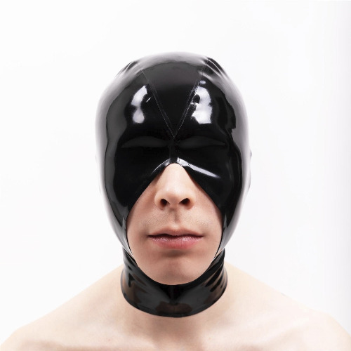 Rubber Cocksucker Hood, Open Face, No Eyes | M