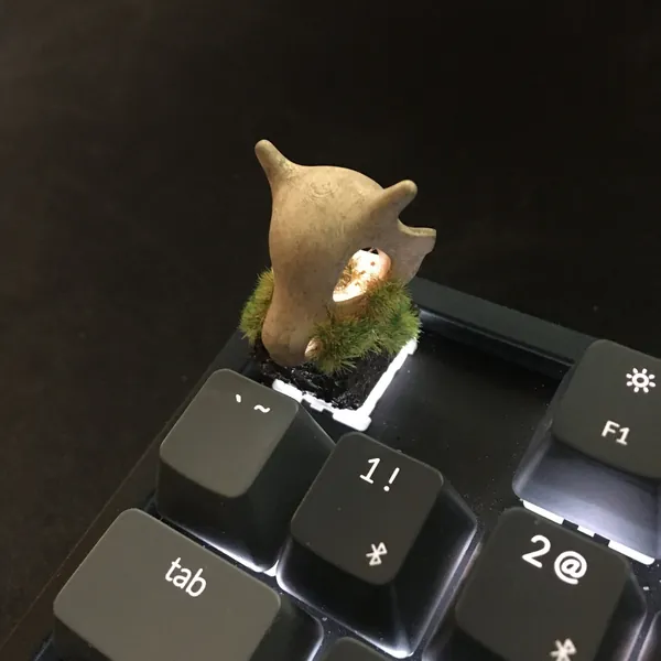 Cubone Skull Artisan Keycap 