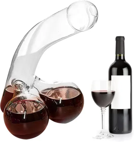 Carafe à décanter pour vin rouge