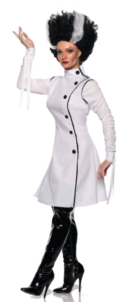 Mad Science Women's Costume | Large (Dress Size 14-16)