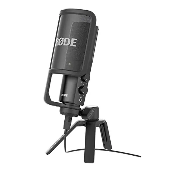 
                            Rode NT-USB Versatile Studio-Quality USB Cardioid Condenser Microphone,Black
                        