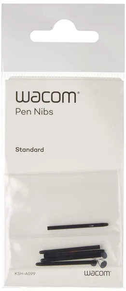 Standard Pen Nibs - Digitale Stiftspitze - Schwarz (Packung mit 5) - 