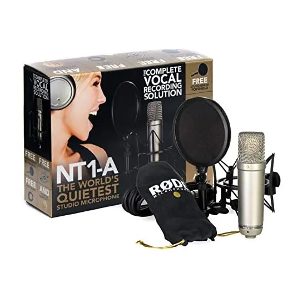 
                            Rode NT1-A Anniversary Vocal Cardioid Condenser Microphone Package
                        