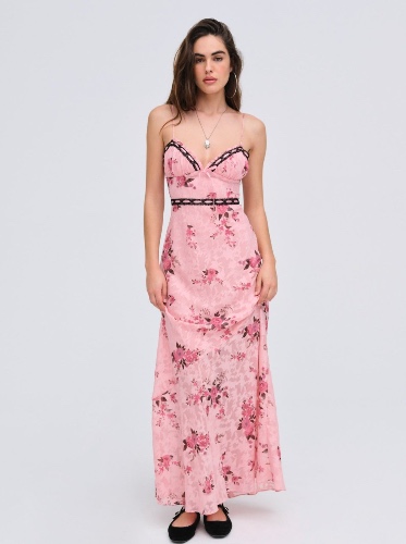 Guinevere Maxi Dress — Pink