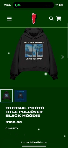 Billie Eilish Merch