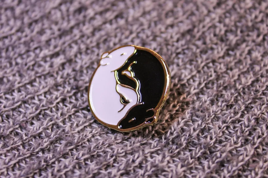 Fancy Rats Enamel Pin