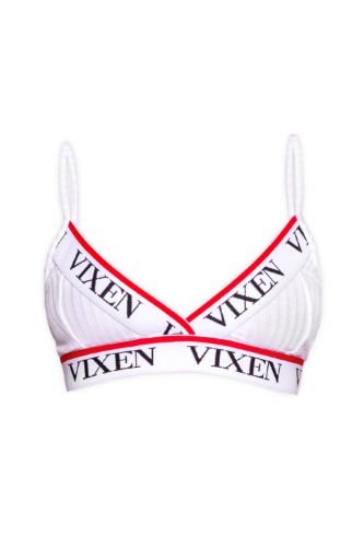 Vixen Icon Bralette | White / XS