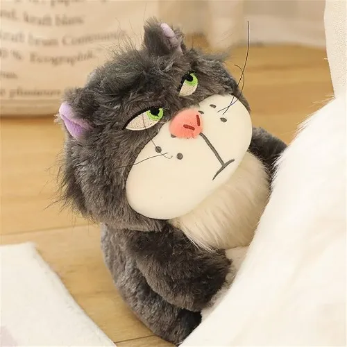 Big Bored Cat Plushie 