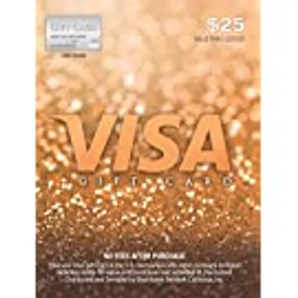 $25 Visa Gift Card (plus $3.95 Purchase Fee)