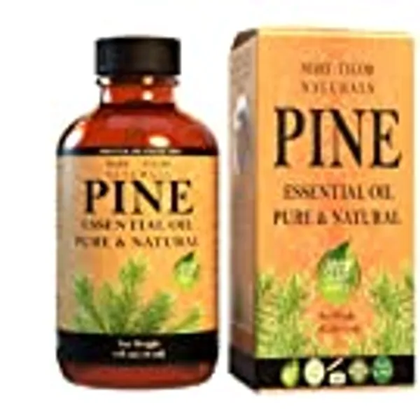Pine Essential Oil (4 oz), Premium Therapeutic Grade, 100% Pure and Natural, Perfect for Aromatherapy, Diffuser, DIY by Mary Tylor Naturals